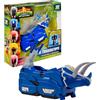 Power Rangers - Collezione Megazord, Zords articolato combinabile, Figurina, 20 cm, Modello Triceratops Dinozord, per bambini dai 4 anni, PWG051