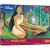 Trefl - 40° Anniversario Trefl: Disney, Pocahontas - Puzzle 600 Puzzle - Puzzle Fai Da Te con i Personaggi delle Classiche Fiabe Disney, per Adulti e Ragazzi dai 14 anni