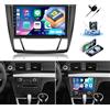 SIXWIN 2+64G Android 13 Autoradio per BMW 1 Series E81 E82 E87 E88 2008-2012, 9 Pollici 1080P HD TouchScreen Schermo Navigatore con Mirror Link WiFi RDS FM USB Bluetooth Comandi al Volante