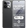 realme 16 Pro+ 5G Smartphone 12+512GB,Schermo 6,8 pollici,Pebble Grey,Display 144Hz,Ricarica 80W Ultra Charge,Batteria 7000mAh,Fotocamera 300MP,Snapdragon 7 Gen 4,IP69