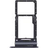 Generico Compatibile con Samsung Galaxy A34 SM-A346 A346 5G (NON per 4G) Carrello Vassoio Alloggio SUPPORTO adattatore SLOT PORTA CARD carrello per SCHEDA SIM + vano Memoria Micro Sd (Nero)