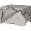 kwmobile Copertina Antipolvere Compatibile con Brother HL-L3220CWE Eco PRO/HL-L3215CW - Copri Stampante - Copertura Protettiva - Fodera in Grigio Chiaro