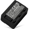 CELLONIC 1x Batteria per Fotocamera Compatibile con Panasonic HC-V180, HC-V777, HC-V380, VW-VBT190 - (1780mAh, 3.6V)