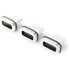 IVIVTOR Adattatore magnetico USB C - 3 pezzi USB-C magnetico adattatore testa Connettore magnetico Tpy c per USB magnetico a 24 pin