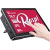 EVICIV 10.1 Pollici Monitor Touchscreen Portatile Capacitivo per Raspberry Pi 4/3/2/Zero/B/Windows, 1920 * 1200 IPS Schermo Portatile