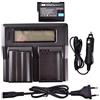 DSTE 2-Pack EN-EL15 Batteria + LCD Caricabatterie Compatibile per Nikon D7200, D7100, D750, D600, D810