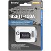 Baseqi UHS-II - Adattatore microSD in alluminio per MacBook Pro 2021 M1 14 e 16 (35,6 e 40,6 cm) (grigio (Spacegrey) + protezione antipolvere HDMI)