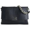 ERMANNO FIRENZE EBA Aw25, CLUCTH Unisex-Adulto, Nero