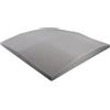 Culinavog Gommapiuma per Cuscini Seduta Divano Sagomato, Supporti per Divano, Supporto per Cuscino Seduta 50x50 cm, Schiuma ad Alta Densità Sedile Cedente Ricambio, per Maggiore Comfort e Stabilità, Grigio