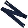 Aerzetix - Set di 6 Cerniere Lampo a Spirale N°5 70cm separabili Colore Blu Scuro con cursore Decorativo | per Giacca Cappotto Accessorio e Cucito di Abbigliamento