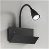 Luce Ambiente Design GULP lampada a parete, GU10, I-GULP-AP NER, GULP [Lampade per Interni > Lampade a Parete]