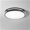 Luce Ambiente Design PANGEA lampada a soffitto, LED, I-PANGEA-PL40-NER, PANGEA [Lampade per Interni > Lampade a Soffitto]