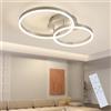 ZMH Lampada a LED da soffitto per soggiorno - 59 cm Lampada da soggiorno