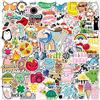 Kaderas Adesivi Graffiti Aesthetic VSCO Stickers Impermeabili per Laptop Guitare Album Fotografico Scrapbooking Skateboard Auto Valigie Casco Moto (Aesthetic A)