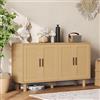Credenza A Buffet, Armadietto Da Fattoria Con 4 Ante, Grande