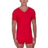 bruno banani V-Shirt Check Line 2.0 Canottiera, Blu (Marine Karo 542), L Uomo