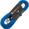VisioSound Cavo Mic XLR Maschio a Femmina/Microfono bilanciato/Cavo Patch Mic / 7 Colori 10m Blu