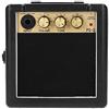 Joyzan Mini Amplificatore Chitarra Elettrica, Amplificatore Basso Elettrico Accessori per Effetti per Altoparlanti Portatile Strumento Musicale con Jack Cuffie e Ingresso Aux per Pratica Alimentato Batteria