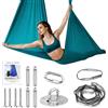 LIULINY Amaca e Altalena per Yoga Aerea, 280x150CM Yoga Cinturino Amaca Antigravity Altalena, Carico 200 kg, Flessibilità e Inversione, per Danza, Pilates, Body Stretching, Ginnastica