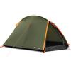 Trinordic Tenda Leggera 1-2 Persone - Tunnel Arco Singolo, 1,7 kg Peso Minimo, 3000 mm Impermeabile, Verde Oliva