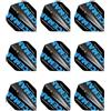 RED DRAGON Alette per Freccette Gerwyn Price Iceman World Champion Blue Edition - 3 Set per Confezione (9 voli in Totale)