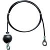 Mi Metty Cavo per fitness, sistema a fune regolabile, per palestra, 1,5 m (59 in)