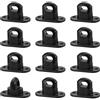 KOUHA 12x Twist Lock per Occhielli Ovali Teloni in Plastica Twist Lock per Teloni 42x22mm Occhielli per Teloni Occhielli Ovali in Plastica