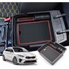 GAFAT 2018-2024 2025 Ki-a Ceed SW GT Proceed GT/XCeed GT Vano Portaoggetti per Console Centrale, Organizer per Braccioli, Contenitore per Bracciolo Centrale, Accessori Ceed XCeed (Rosso 1)