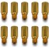 Easyboost Kit 10 Ugelli Getti per Carburatore PWK 19-21-24-26-28-30-32-34 Dimensione 150-152-155-158-160-162-165-168-170-172 per Scooter Moto 50
