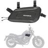 ROCKBROS Borsa Laterale Moto 1,5L, Borsa Guscio Rigido Resistente all'Acqua, con Cintura di Fissaggio Regolabile, per Motociclismo Motorcycle, Nero Destra