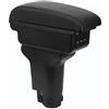 OYHCM Auto Bracciolo Compatible with Fiat 500（2012-2017）Bracciolo Console Centrale Braccioli Poggiabraccio Braccio Vano Portaoggetti Doppio Spazio di Archiviazione