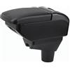 YJYWZH Compatible with Toyota Aygo X 2021-2024 MK1 Braccioli Doppio Strato Bracciolo Auto Console Centrale Scatola Portaoggetti Supporto del Braccio Interni Parti e Accessori