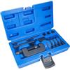 YNXMQN 13 Pezzi Kit Pulizia Catena Moto, Estrattore per Cuscinetti e Smagliacatena Bici Moto, Kit Attrezzi Moto Completo per Bici, Kit Rivettatrice con Custodia per il Trasporto, Rottura Rapida Precisa