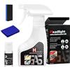 Ortviai Kit Fluido per Il Restauro dei Fari Auto, Spray per Il Restauro dei Fari, Agente per Il Rinnovamento dei Fari, per Tutti I Veicoli