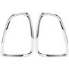 Aramox Lampada di Coda Copertura Decorativa Coppia Sinistra E Destra per R56 R57 R58 R59 2007-2014 Nero Brillante Testa E Copertura Della Lampada di Coda (Galvanotecnica)