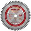 Oshlun sbnf-065060 6 - 1/5,1 cm 60 Tooth TCG lama con 5/20,3 cm Arbor (Diamond Knockout) per alluminio e non ferrosi