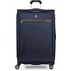 Travelpro Platinum Elite Softside Expandable Checked Luggage, 8 Wheel Spinner Large Suitcase, TSA Lock, Men and Women, True Navy Blue, Checked Large 29-Inch