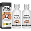 Jimklpy 2 Pezzi Crema Schiarente E Illuminante Per Le Articolazioni Del Corpo, Progettata Specificatamente Per Gomiti Ascelle Ginocchia Glutei E Zone Intime, Migliora Lo Schiarimento Delle Macchie Scure, 01