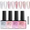 GZSYY UV Smalto Cat Eye Gel Smalto UV 4PCS Smalto Gel Magnetico per Unghie Smalto in Gel UV Set