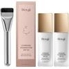 Meemion 2 Fondotinta con Cambia il Colore, FPS 50+, con Pennello | Fondotinta Cambia Colore per Pelle Matura, Finish Opaco,Crea un Effetto Naturale, Foundation Color Changing 30 ml