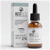 AESTHETE Siero Acido Salicilico 2% Viso 30ml - Esfoliante BHA Notte per Brufoli, Punti Neri e Pori Dilatati - Salicylic Acid Made in Italy per Pelle Grassa e Mista