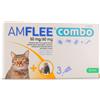 Krka Farmaceutici Milano Srl Amflee Combo 50mg/60mg Antiparassitario Spot-on Per Gatti E Furetti 3 Pipette