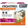 Boehringer Frontpro 11,3mg Per Cani 2-4 Kg 3 Compresse Masticabili