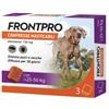 Boehringer Frontpro 136mg Per Cani 25-50 Kg 3 Compresse Masticabili