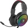 BERSERKER Cuffie Gaming 7.1 con Microfono, USB, Suono Stereo, Driver 50mm, Controllo Volume, RGB, 2,1m