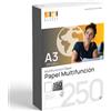 Sidi Global Market Fogli A3 250g, Carta per Stampante Laser e Inkjet, Carta Bianca per Stampare, Scrivere o Disegnare, Fogli DIN A3 297x420 mm Uso Professionale, Risma di Carta per Ufficio e Casa SIDI (250g, 150 fogli)
