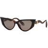 Roberto Cavalli SUNGLASSES Roberto Cavalli - MAT: Cellulose acetate_C: SHINY BROWN/YELLOW HAVANA D: 145x16 / Female Cura della persona e salute
