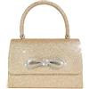 RPAEOY Pochette Donna Elegante Clutch Bag Borsa Cerimonia Tracolla Cristalli Infinito Borsetta Sera Matrimonio Festa Abiti Eleganti Borsette Argento