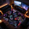 SGZIOO Tappeto da gioco per cameretta dei ragazzi, 120 x 80 cm, colorato, tappeto per camera da letto dei ragazzi, tappeto con controller di gioco, decorazione per la casa, antiscivolo, GM-17