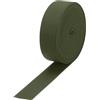 Sourcing map, bobina di elastico per cucito, larghezza 3 cm, lunghezza 4,5 m, verde militare, ad alta elasticità per parrucche, cintura, pantaloni